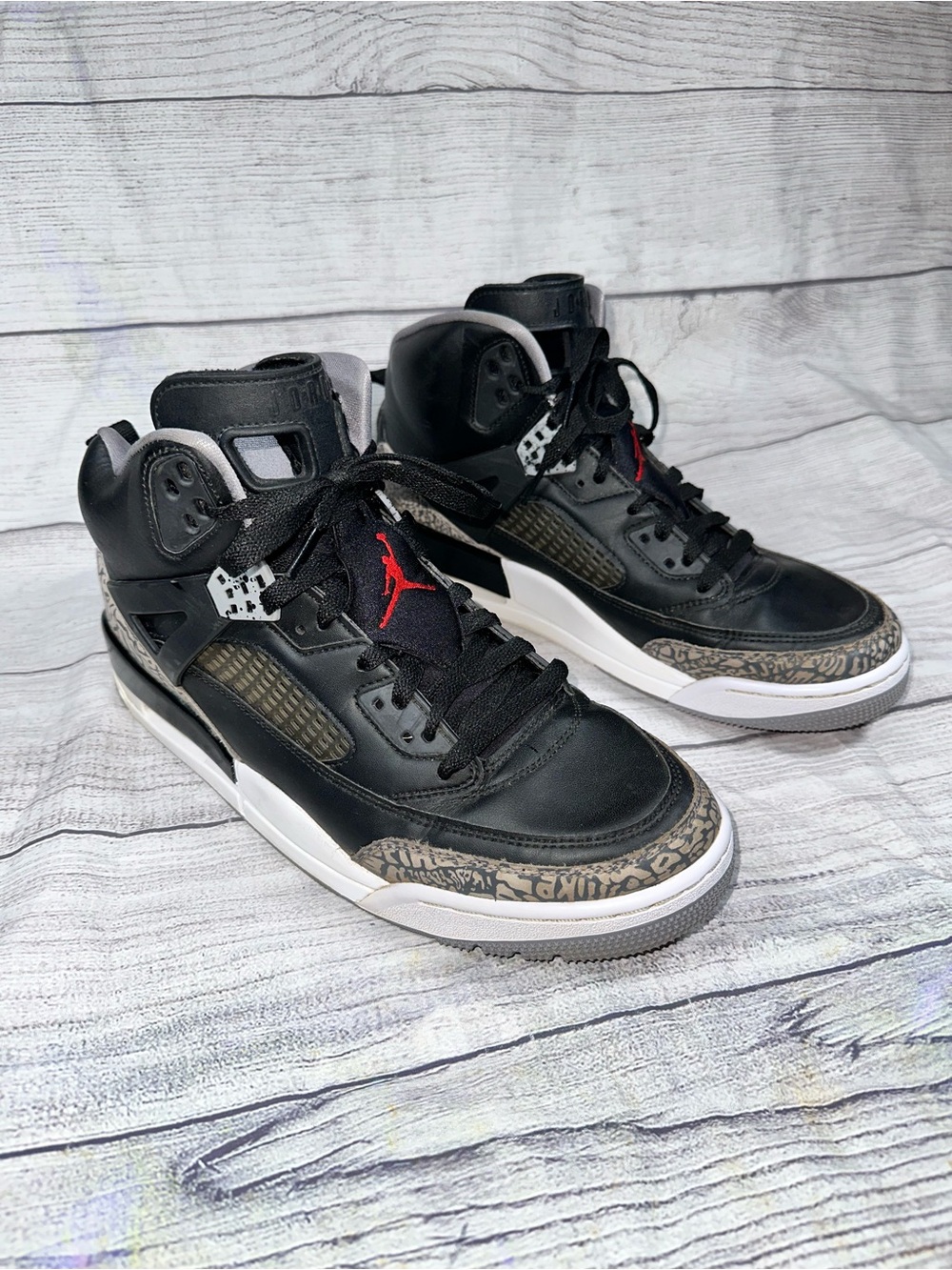 Nike Air Jordan Spizike Black Cement